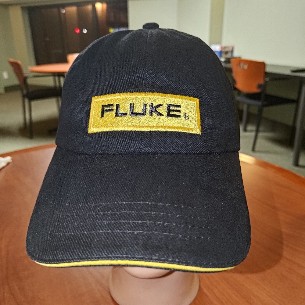 Fluke Embroidered Strapback Hat Cap - image 1
